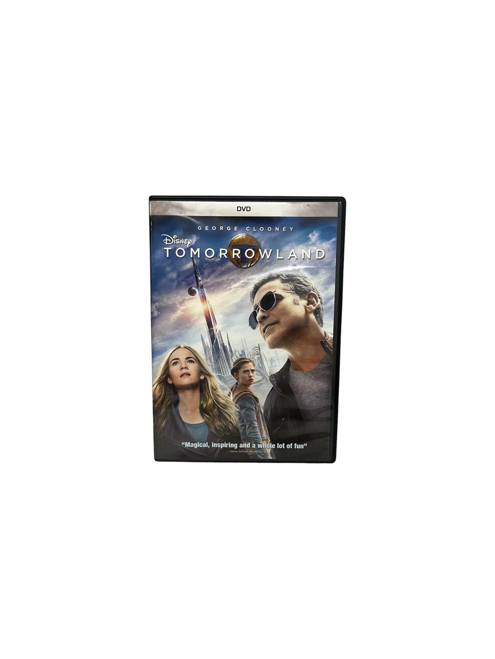 Disney's Tomorrowland (DVD, 2015, Widescreen) W/ Insert George Clooney